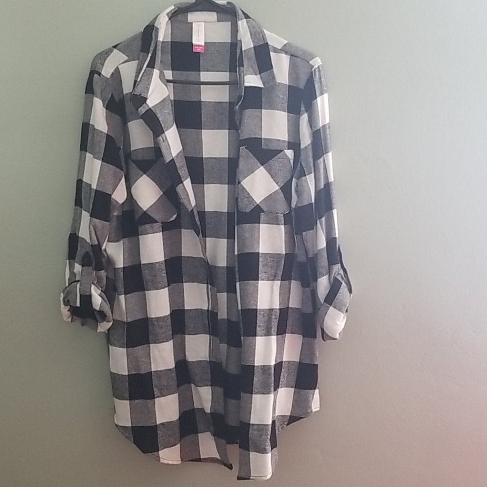 Long sleeve flannel shirt